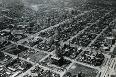 完成間際のテレビ塔(写真提供:名古屋テレビ塔株式会社)