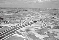 完成間近の一宮IC(写真提供:中日本高速道路株式会社)